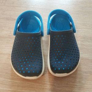 Crocs kids' literide clog shoes, c10